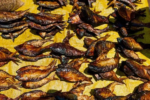 Local Nigerian dry fish