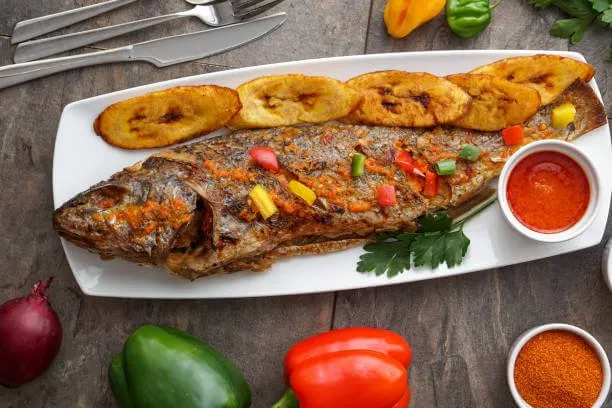 Enjoying Nigerian food and preparing a Nigerian food menu