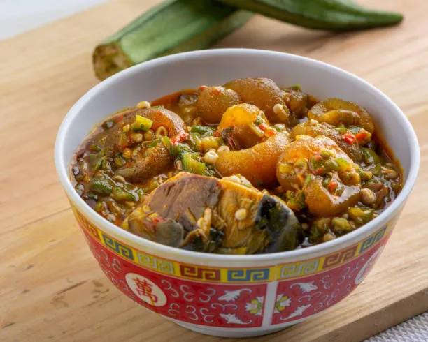 The step-by-step recipe for Nigerian okra soup