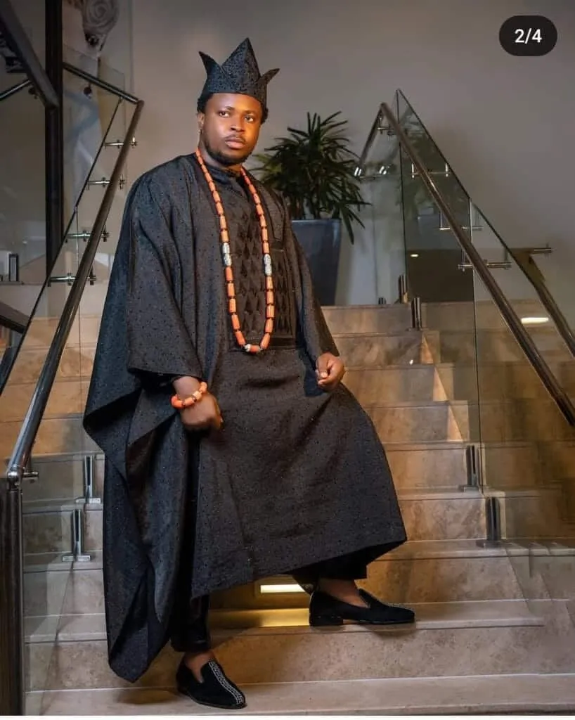 Veekee James' Top Ten Stunning Creations of 2024 9 Egbon set, man by Veekee James