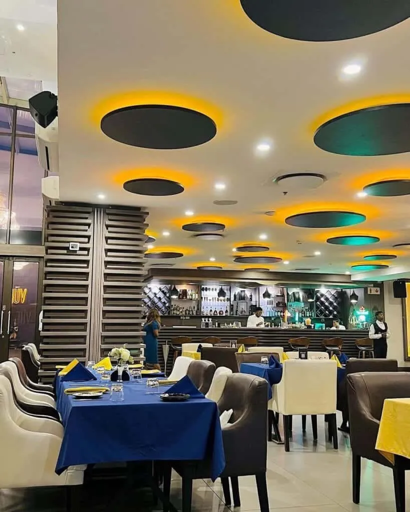 Top Places to Visit in Abuja for an Amazing Experience 8 The Vue restaurant, Abuja