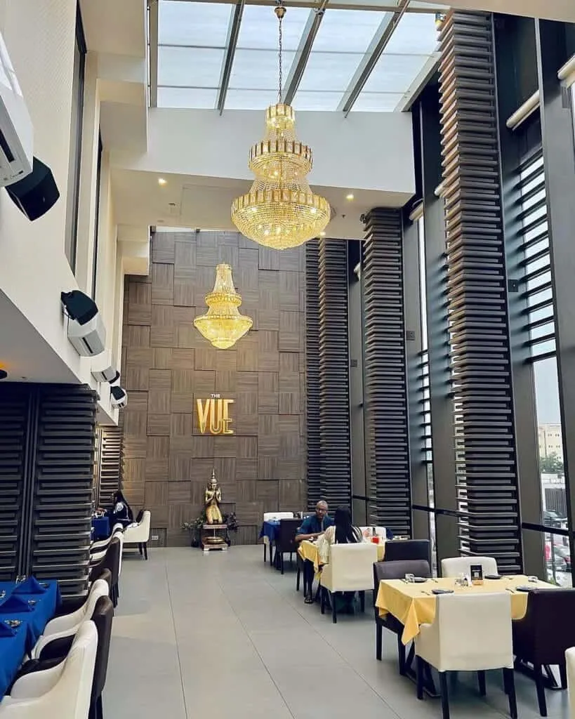 10 Must-Visit Date Night Restaurants In Abuja 9 VUE, pan Asian restaurant in Abuja