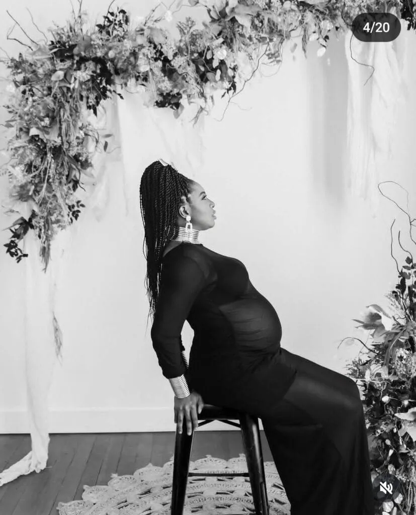 Chika Ike pregnancy 