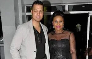 Nollywood actress Uche Jombo and her former husband, Kenney Rodriguez.
