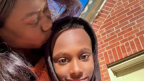 Uche Jombo Biography: Her Husband, Age, and Career 4 Nollywood actress Uche Jombo with her son, Matthew Rodriguez, on his 10th birthday.