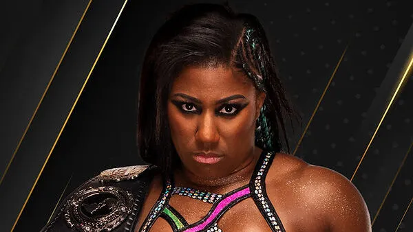Former WWE Superstar, Ember Moon now as Athena in AEW