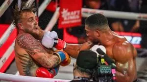Anthony Joshua vs Jake Paul