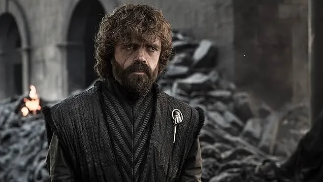 Tyrion Lannister, portrayed by actor Peter Dinklage, from the HBO series Game of Thrones.