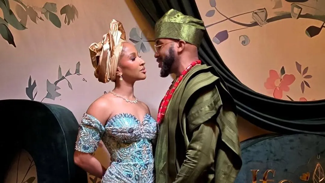 10 Most Popular Couples in Nigeria 7 Banky W and Adesuwa Etomi