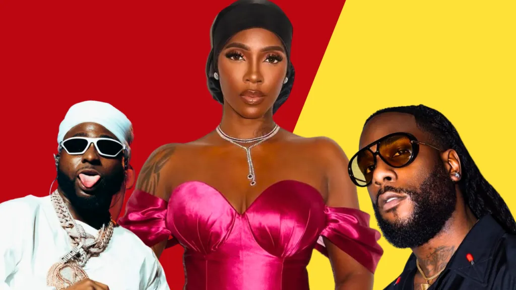 Tiwa Savage, Burna Boy and Davido nominated for a NAACP Image Award