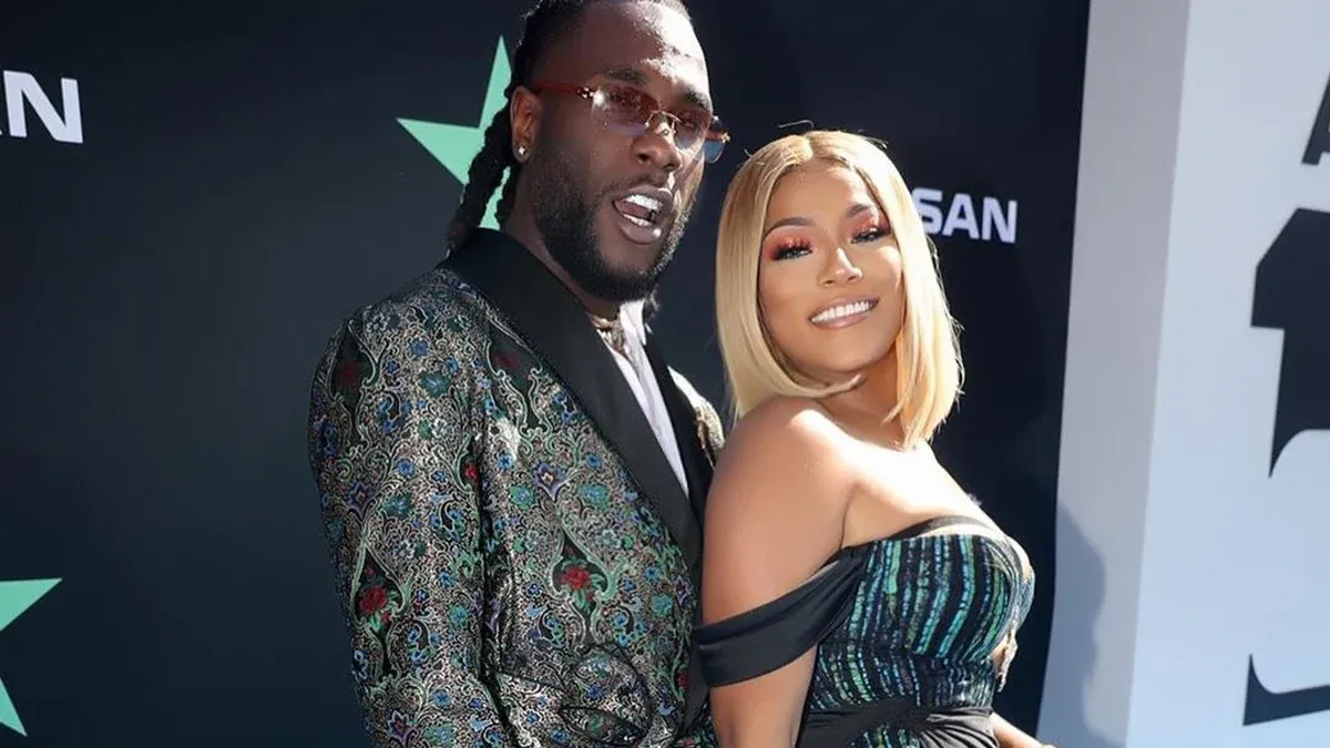 Burna Boy and Stefflon Don
