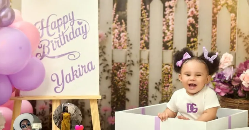 Toke Makinwa Unveils Daughter, Yakira Eliana, as She Turns One